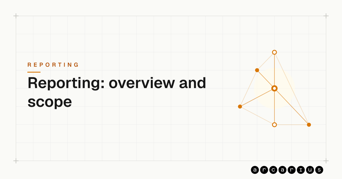 Reporting: Overview and Scope | Arcarius